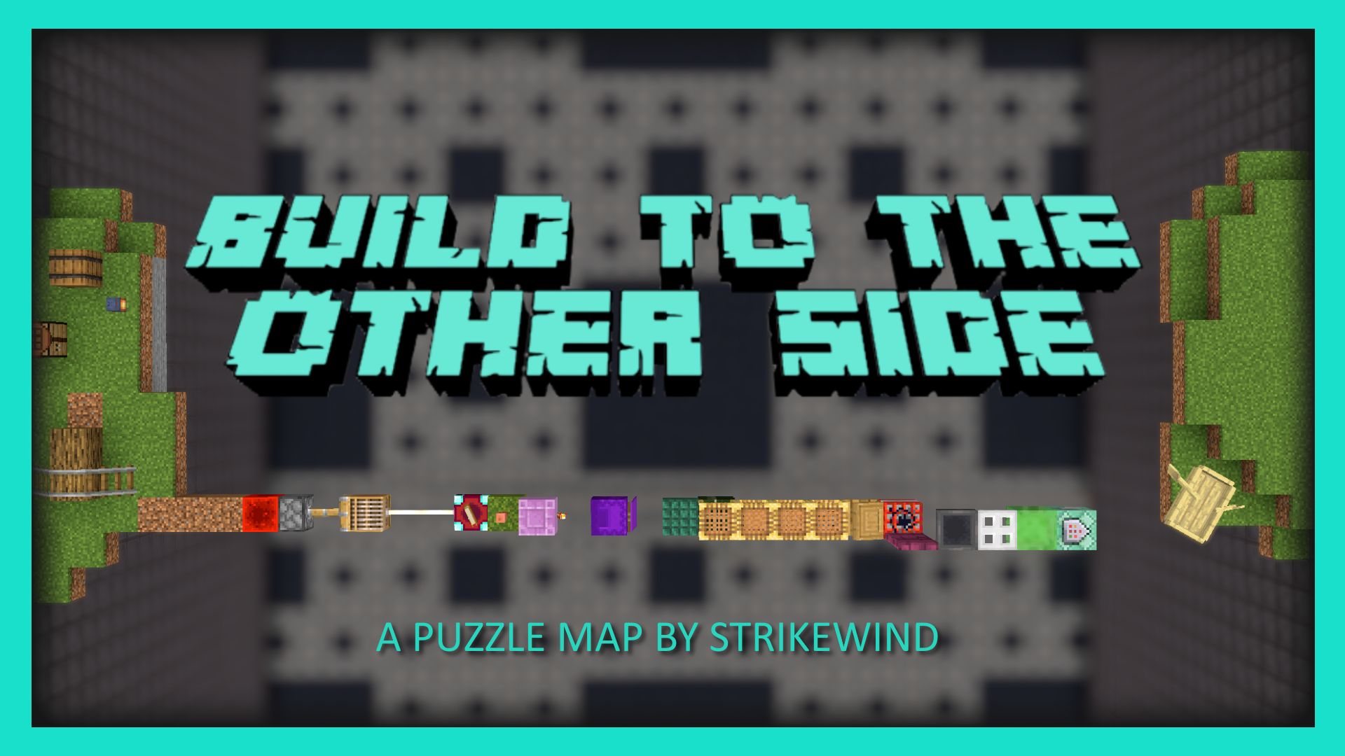Build To The Other Side - карта пазл для Майнкрафт с мини-играми