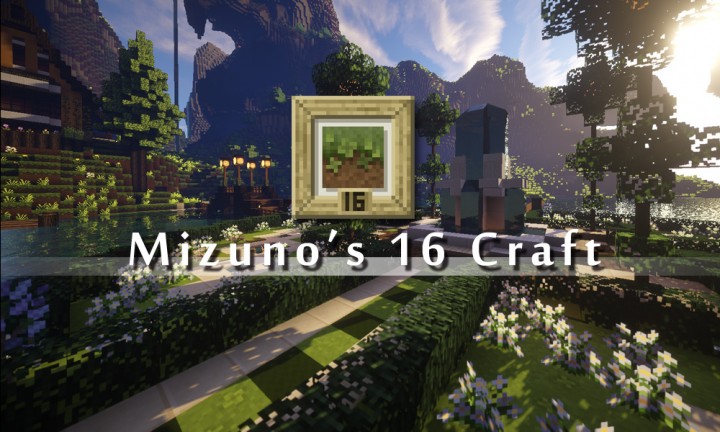 Mizuno's 16 Craft - ресурс пак в средневековом стиле для Майнкрафт