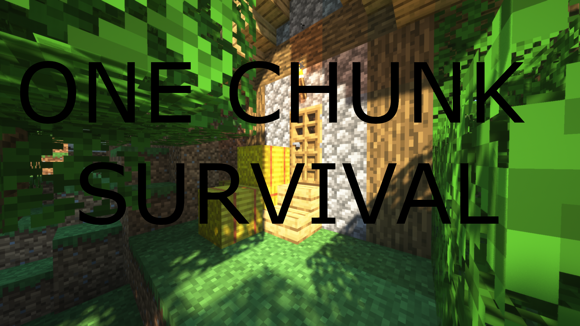 One Chunk Survival - карта для Майнкрафт