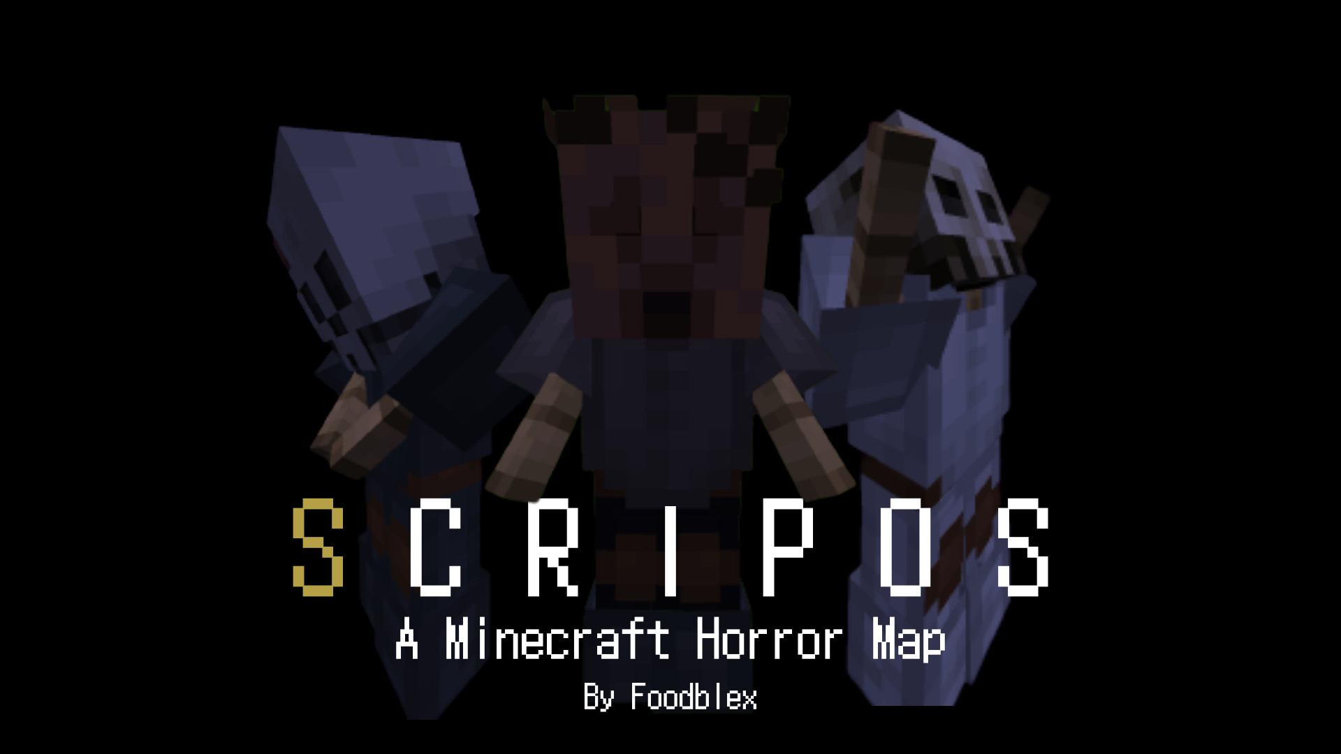 Scripos - страшная хоррор - карта для Майнкрафт