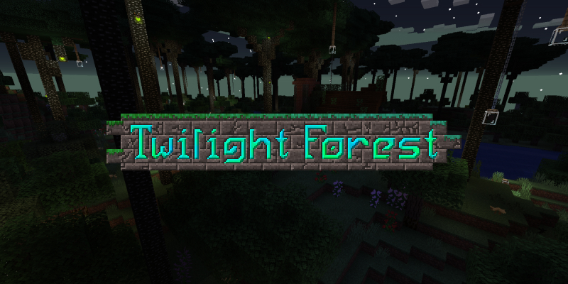 The Twilight Forest - мод на новый мир Сумрачный лес