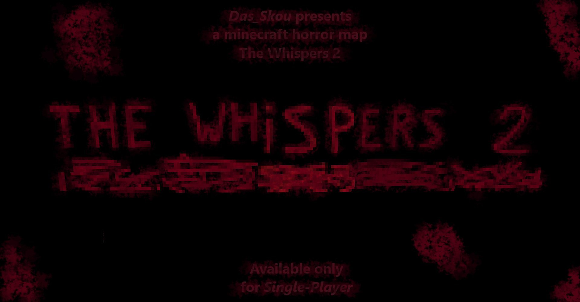 the whispers 2 - страшная карта для майнкрафт