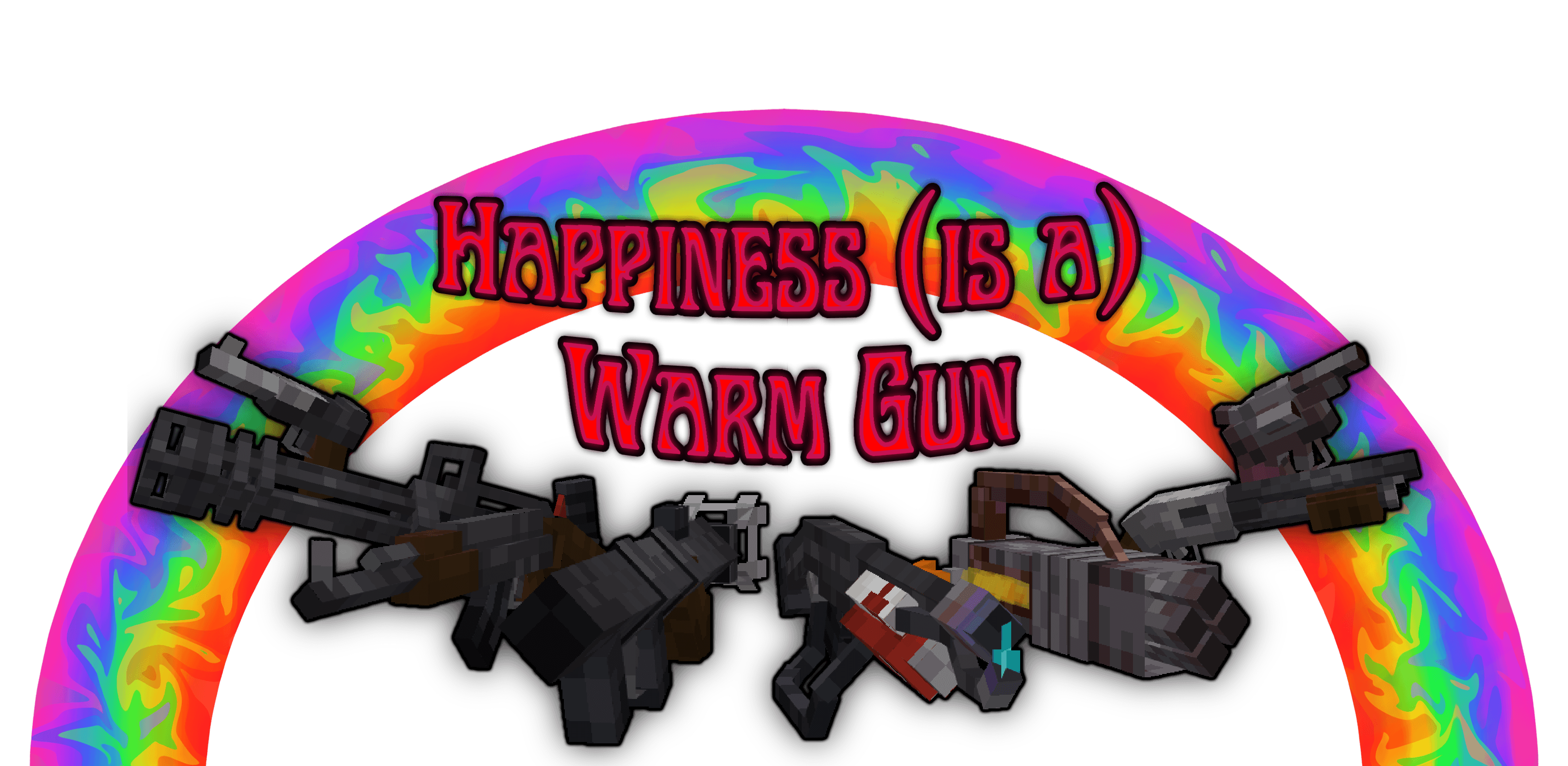 Happiness (is a) Warm Gun - мод на оружие для Майнкрафт