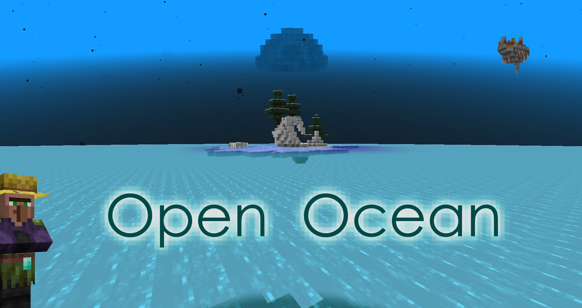 Open Ocean - карта на выживание для Майнкрафт